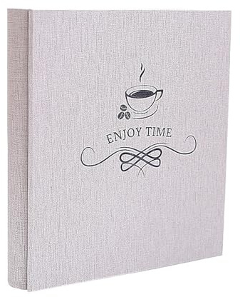 Album De Fotos Álbum de fotos de cuero de 5 pulgadas Este álbum conmemorativo Familia Álbum de fotos de gran capacidad Tipo de inserción