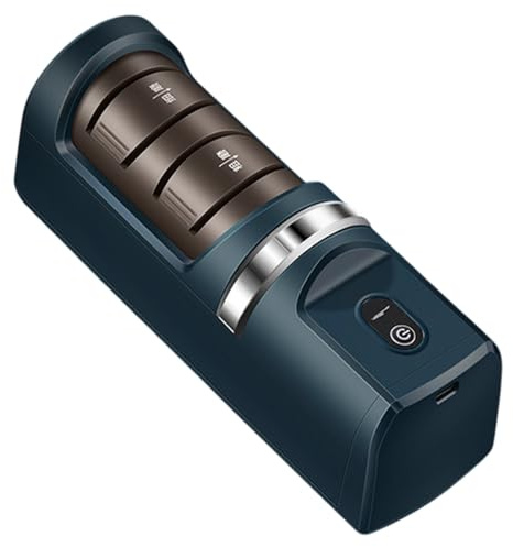 Syengery Affûteur Électrique Universel Professionnel | Aiguiseur De Couteaux Électrique Expert | Affûtage Automatique Ciseaux Et Lames Pour Polissage Rapide | Pour Maison Cuisine Camping Plein Air Et