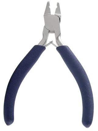 High Strength Steel Crimping Bead Pliers Tube Crimping Flex Wire Beads Tool Tube Crimping Pliers Suitable for Jewelry Projects