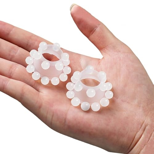 2 Anillos para el Pene Anillo Pene Masculino Ereccion de Goma Pene para Sexo más Fuerte y Duradera,Cock Ring que Mejora el Placer, Juguetes Sexuales de Adulto Juguetes Eróticos para Pareja