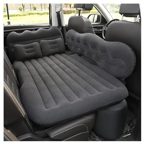 TDXWFBH Auto Matratze, für Dodge RAM 1500 2500 3500 2019 2020-2025 2026 Aufblasbare Matratze mit Luftpumpe und 2 Kissen, Tragbare Doppelseitige Dickere Auto Bett,B