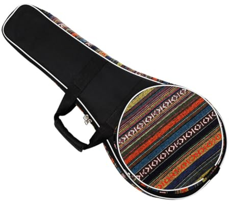 Toddmomy Modische Mandolinen Schultertasche Beim Transport Zufällige Farbe aus Oxford Gewebe Tragbare Aufbewahrungstasche mit Einfachem Design zum Schutz der Mandoline Zufälliger Stil