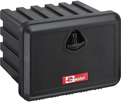 FTsolid Unterbaubox Staukasten (500x365x400) - Box ohne Halterung | Anhängerkiste – Gurtkiste – Staubox – Unterflurbox – Werkzeugkiste