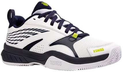 K-Swiss Herren Sandplatz - Tennisschuh Speedex HB Weiß/Blau/Grün