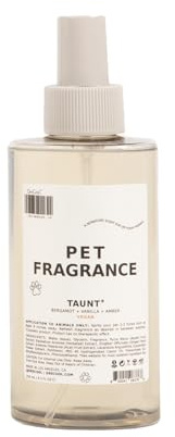 DedCool Pet Fragrance | 01 Taunt | Clean Luxury Pet Perfume for Dogs & Cats | Long-Lasting Deodorizing Spray | Non-Toxic, Vegan | 8.5 fl oz