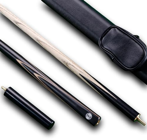 Sinsilvie Main Classique 57 Pouces Rosewood 3/4 Queues de Snooker + Cue Case + et de la Vulgarisation (C)