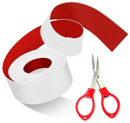 5m x 3,8 cm cinta de sellado autoadhesiva impermeable, rollo flexible, cinta impermeable para cocina y baño, junta de bañera de PVC, junta de pared para bañera, cocina, baño, esquinas