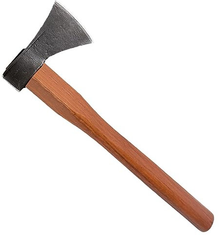 Monozoz Hatchet Handle | 15.7 Inch Heavy Duty Wooden Axe Grips - Replacement Handle for Most Single Head Axes