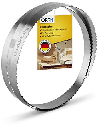 Orta Uddeholm Sägeblatt - 2200 x 12 x 0,50 x 6 mm – Sägeblätter/Bandsägeblatt für Bearbeitung von Weichholz, Sägeblatt