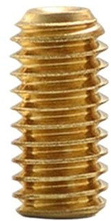 1/2/5/10PCS Madenschraube M2 M2,5 M3 M4 M5 M6 M8 M10 Messing Hex innensechskant Cup Point DIY Set Türgriffe Bolzen (Color : 12mm, Size : M8 x 2Pieces)