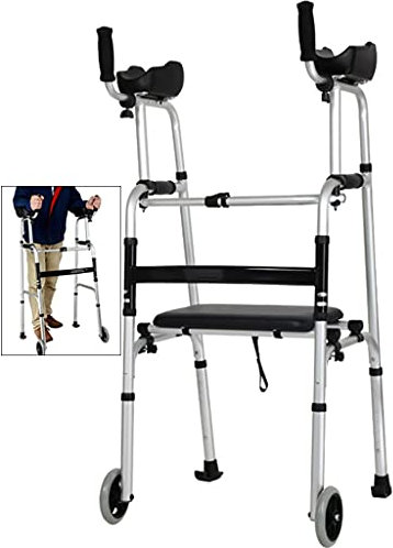 Rollator Pieghevole Rollator Deambulatori Rollator Deambulatori Standard Pieghevoli Altezza Regolabile Ausilio Per La Mobilità Per Anziani Ausilio Per La Riabilitazione Leggero Con Braccioli E Ruote