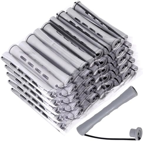 Opdestn Bigodini Permanente Per Capelli Corti - 60 Pezzi Bigodini Per Styling Permanente,Per Parrucchieri Scuola Salone Casa Viaggio