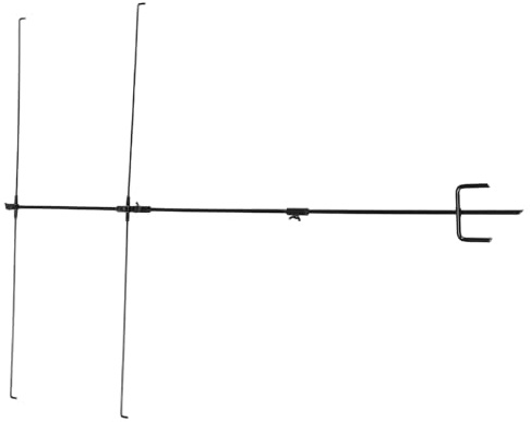Hohopeti Support De Cible Réglable en Métal Robuste Base Portable, Clip Ajustable pour Support De Cible D'entraînement Extérieur, pour Stand De Tir Et Jardin