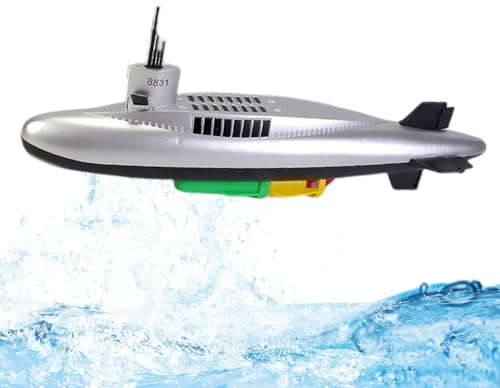 Motorisiertes U-Boot Modell – 33 cm Wasser-Erkundungsspielzeug | Hand-Auge-Koordination - pädagogisches Geschenk für Kinder. Dieses robuste U-Boot aus PP mit elektrischen Komponenten