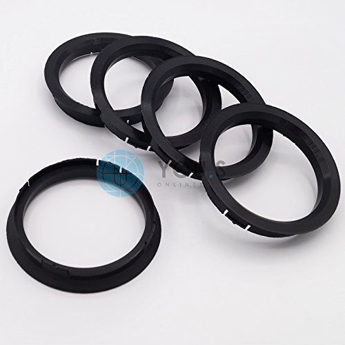 5 x ZENTRIERRINGE DISTANZRING für ALUFELGEN Z24 76,0-66,6 mm Alutec Anzio Rial
