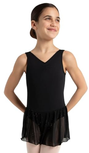 Capezio dam 11309c ärmlös tankklänning Svart XL