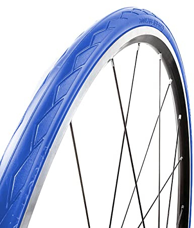 Cubierta 100% Antipinchazos 700x28c (28-622) | Tannus Airless Tire Semi Slick | Neumático Sólido para Bici Carretera, Regular, Aqua