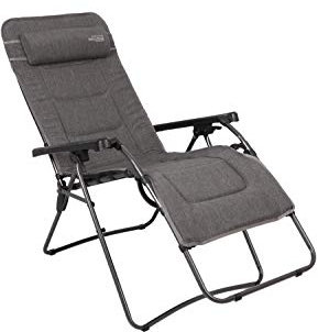 Westfield ® Relaxliege Basic anthrazit gepolstert bis 120 kg belastbar