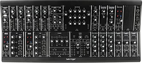 Behringer SYSTEM 35 Sintetizador modular completo System 35 con 25 módulos, convertidor de MIDI a CV y ​​estuche EURORACK GO