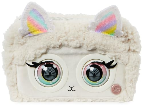 Purse Pets, interaktives Haustier und Handtasche Llamalush mit über 30 Geräuschen und Reaktionen, Kinderspielzeug für Mädchen