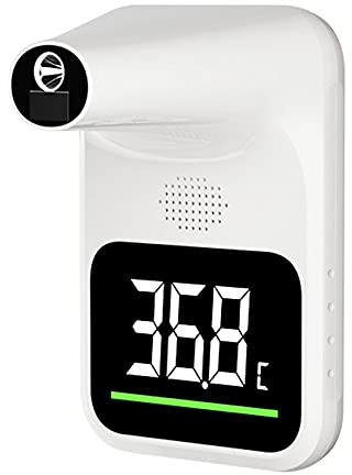 Qutsvosh Body Thermometer Infrared Forehead Thermometer LED Dual Screen Display for Public Adults Child