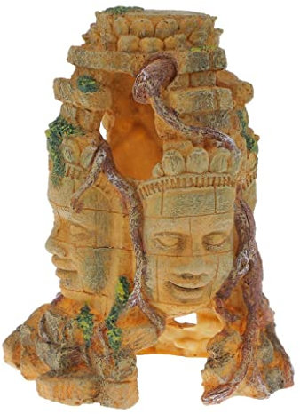 ＡＷＨＡＯ Buddha Figur für Vivarium Terrarium Aquarium Ornament Deko
