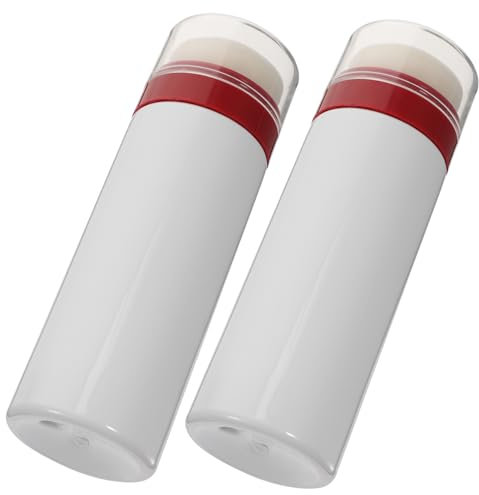 QUMIIRITY 2st Vorratsflasche Für Pulver Container Babygeschenke Spender Für Körperpuder Leerer Spender Für Loses Pulver Make-up-reisebehälter Talkum Körperpuderhalter -lotion Baumwolle