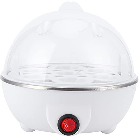 Caldera de Huevo Eléctrico, Mini Huevos Multifuncionales para Cochera Cazador Furtivo con Materiales Libres de BPA, Fácil de Limpiar y Usar, 350W para Uso de la Cocina, Cocinar