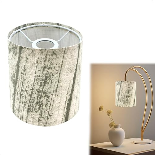 Lampshade Lampenschirme Stoff,Lampenschirm Hängelampe Tischlampe Stehlampe Nachttischlampe,Lampenschirm E27 E14,Abnehmbar Lamp Shade für Arbeitszimmer Café Schlafzimmer Bar