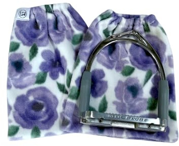English Stirrup Covers, English Stirrup Cover, Fleece stirrup cover, Irons cover for english saddle