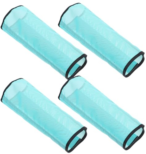 LOLIPPYY 4 Piezas Protector de Patas para Caballos Malla Transpirable Resistente Elástico Seguro Ligero y Duradero Reduce Fatiga y Protege contra Moscas para Uso Diario