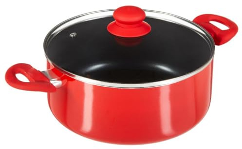 FIVE Simply Smart - Faitout en Aluminium Essentielle 24cm Rouge