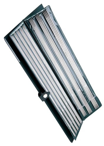 44 stücke 11 größen 25 cm / 36 cm Edelstahl Gerade Stricknadel mit tasche Weave Set Handwerk Pullover Hand Werkzeuge Zubehör(36cm)