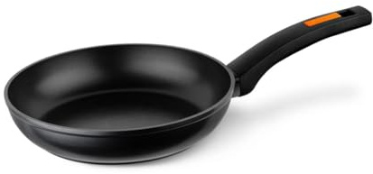 Monix Fuego | Sartén 24 cm, aluminio forjado, antiadherente bicapa, sin PFOA, mango baquelita, apta para todo tipo de cocinas incluida inducción