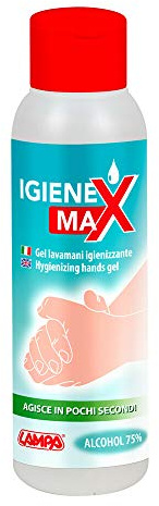 Lampa 38194 Igienex Max, Gel igienizzante Mani - 100 ml