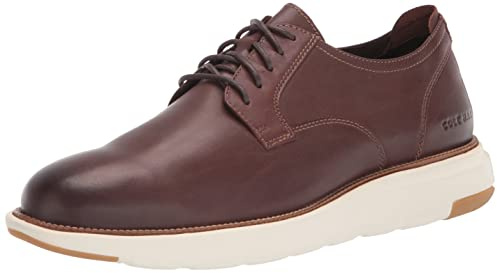 Cole Haan mens Grand Atlantic Oxford, Chestnut/Ivory, 11.5 US