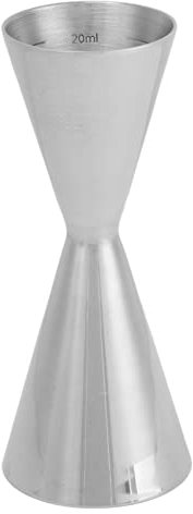 AXOC Jigger de Acero Inoxidable, Taza medidora de Vino Brillante bellamente integrada diseñada ergonómicamente para la Barra de la casa 30 a 45ml