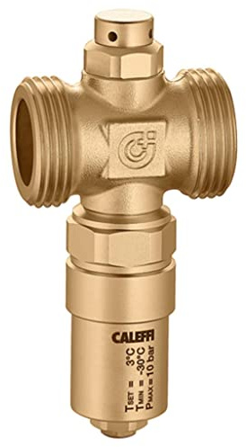 Caleffi iStop Frostschutzventil, 1 Zoll Gewindeanschlüsse