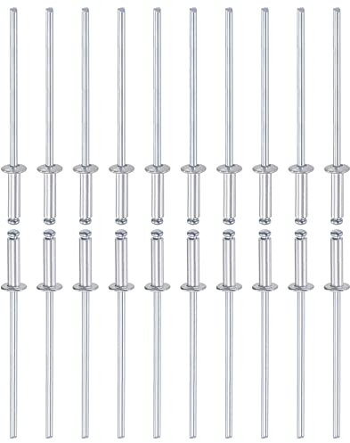 DTGN 2,4mm x 9mm (DxL) Ciegos Remaches - 60 Paquete - Bueno para Maquinaria Unión - Aluminio Abierto Extremo Remache