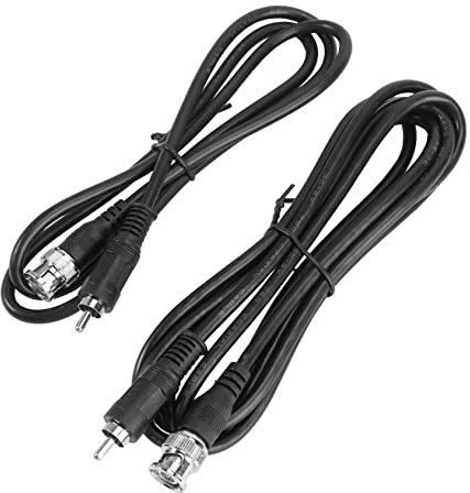 Mikikit 2pezzi Conversione Video Coassiali Per Televisori e Facile Installazione Accessori Per Dvr e Videosorveglianza