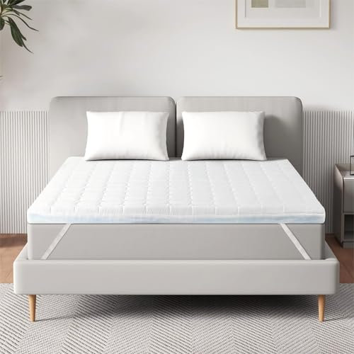 EGO HOME Matratzen Topper 90x190, 7cm Höhe Matratzentopper Härtegrade H2 mit 7 Zonen Schneiden Kaltschaumkern, Öko-TEX Zertifiziert, Matratzenauflage 90x190cm für Boxspringbett Schlafsofa