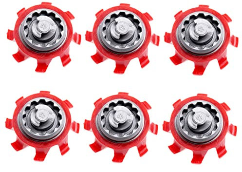 INOOMP 6 Clavos de Reemplazo para Zapatos de Golf de TPU, Antideslizantes y Resistentes al Desgaste, Fáciles de Instalar, Paquete de 6 Unidades