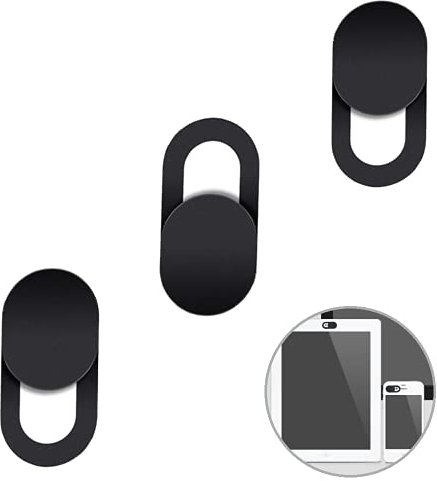 CCLKHY 3 Stück Webcam Abdeckung, Cover Kamera Laptop, Ultra Thin Webcam Privacy Cover Web Kamera Abdeckung für Tablet, Smartphone, Computer, PC, Laptops, MacBook, iMac, iPad