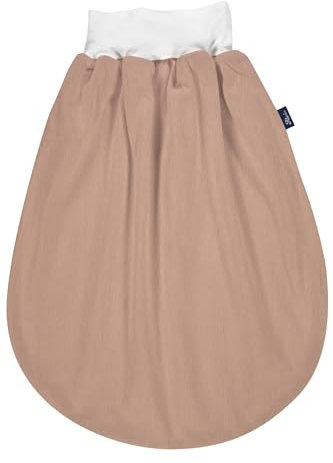 Alvi Schlupfmäxchen Light XL Exklusiv | Baby Schlafsack | Sommer Strampelsack | Pucksack 3-6 Monate | Baumwolle Schlupfsack
