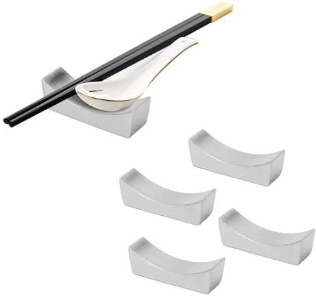 4 porte - baguettes maison, porte - baguettes en acier inoxydable porte - couverts