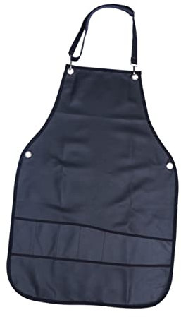 Holibanna Friseurschürze Haar Schürzen Für Den Gastronomiebereich Verstellbare Latzschürze Umhang Aus Friseurtuch Kochen Küchenschürzen Kosmetikschürzen Für Maniküre Pvc Hosenträger