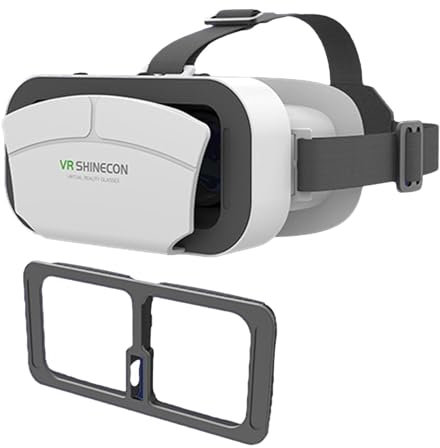 Lunettes VR, pour un confort optimal. Casque avancé de réalité virtuelle pour les films et les jeux de réalité virtuelle : optimise votre expérience de réalité virtuelle