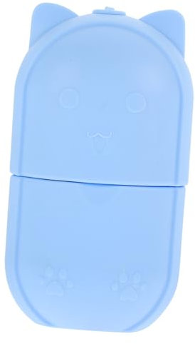 FRCOLOR Professional Cat Shaped Ice Face Roller Silicone Mold Facial Massager Reusable Random Color