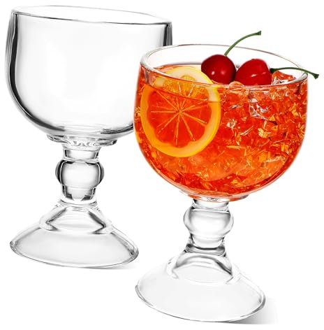BEBEMOKO 2 copas de cóctel para bebidas, vasos novedosos para fiestas, copas de vino, copas de agua, copas de agua, vasos de margarita, vasos transparentes