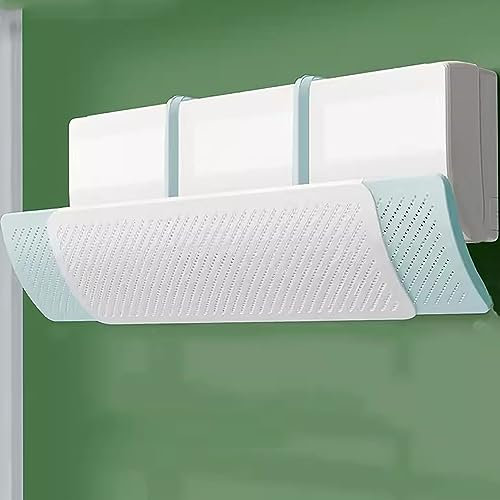 Deflector de Aire Acondicionado, Deflector de Aire Mini Split, Deflector de Aire Acondicionado Ajustable, Deflector de Parabrisas Anti soplado Directo para hogar y Hotel.